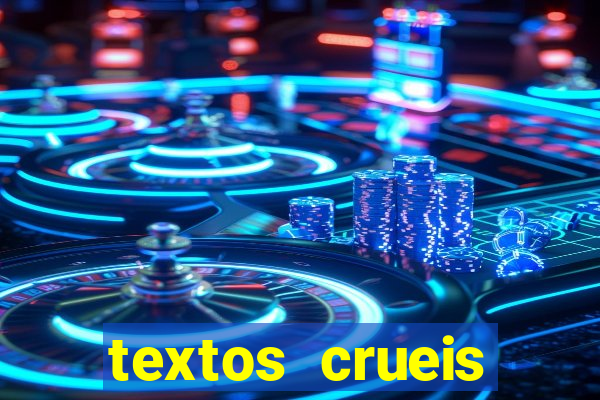 textos crueis demais pdf